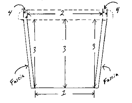 Directions for Measuring Your Horizontal Companionway Opening