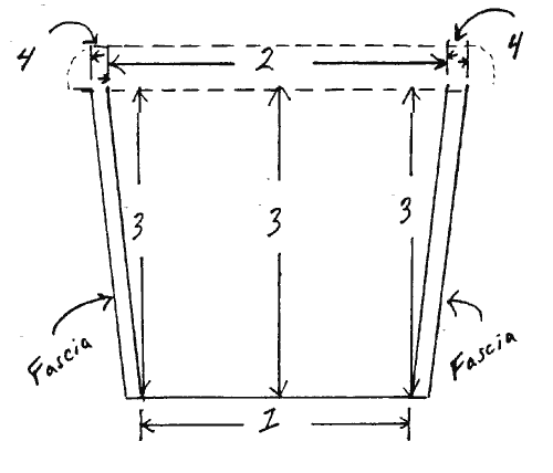 Measuring Doors That Attach to Ext Companionway Trim